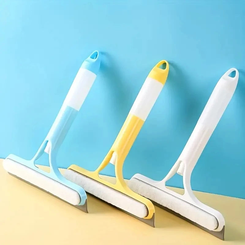 3-in-1 Window & Mirror Cleaning Spray Squeegee with Water Bottle