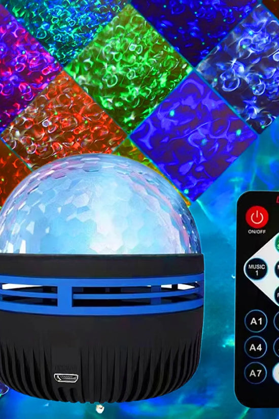 LED Starry Night Sky Aurora Galaxy Projector Light with Remote Control