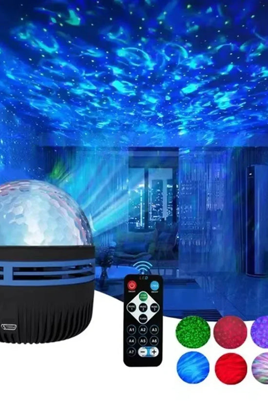 LED Starry Night Sky Aurora Galaxy Projector Light with Remote Control
