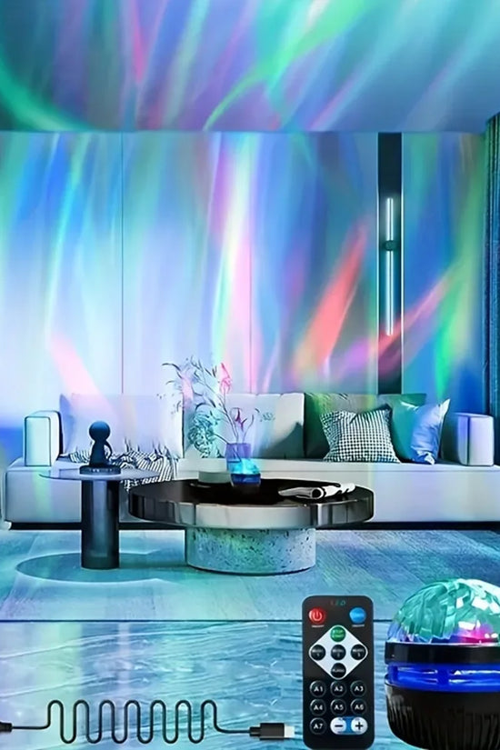 LED Starry Night Sky Aurora Galaxy Projector Light with Remote Control