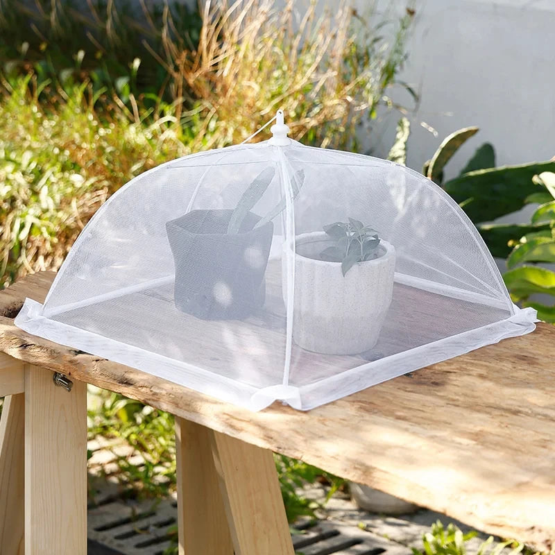 Foldable Washable Mesh Food Cover Tent for Table, Dish & Kitchen Insect Protection