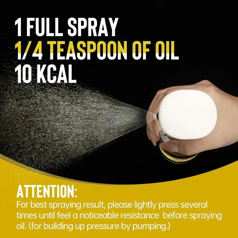 Reusable Olive Oil Sprayer Bottle for Cooking & Vinegar Mist