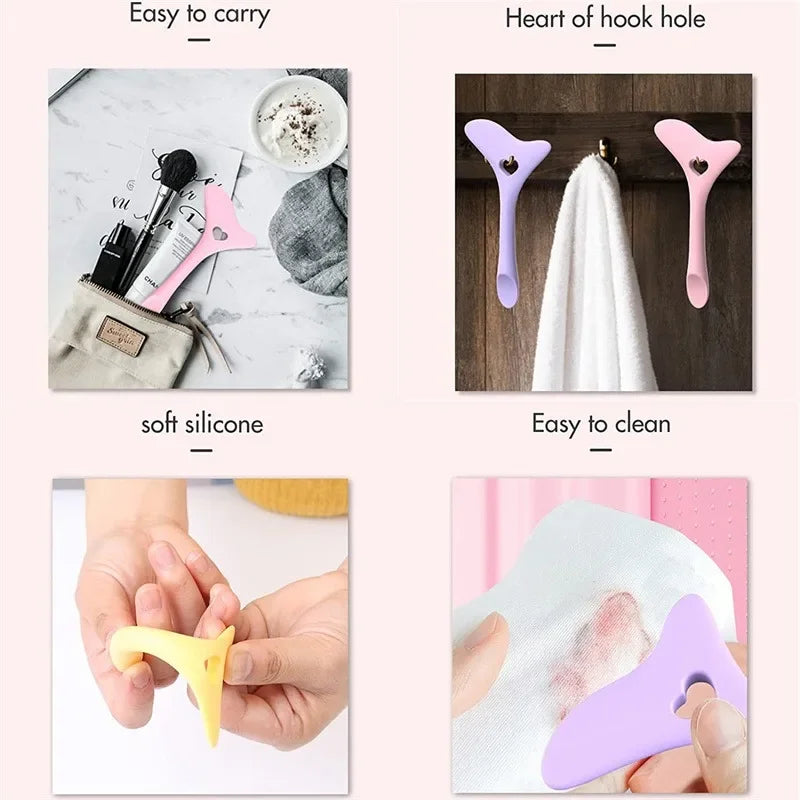 Reusable Silicone Eyeliner Stencil Wing Tips Makeup Aid Tool