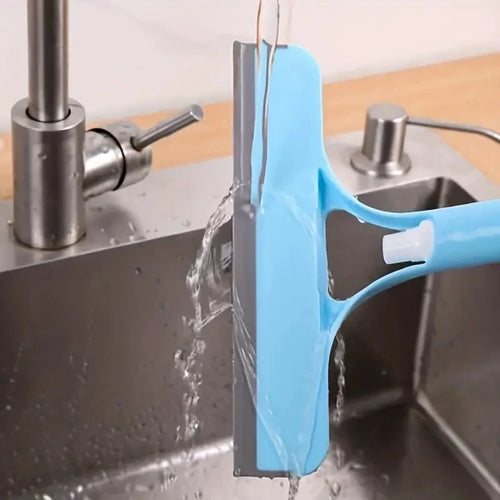 3-in-1 Window & Mirror Cleaning Spray Squeegee with Water Bottle