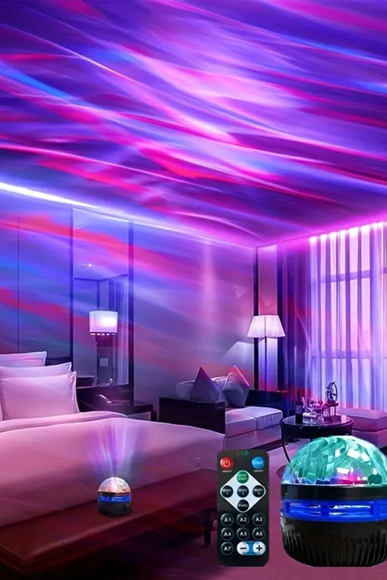 LED Northern Lights Star Projector with Remote