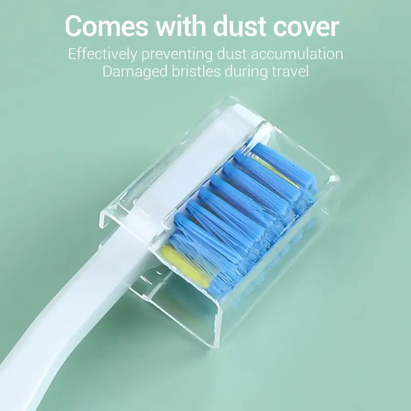 3PCS Orthodontic Soft Bristle Toothbrush Set for Braces Care