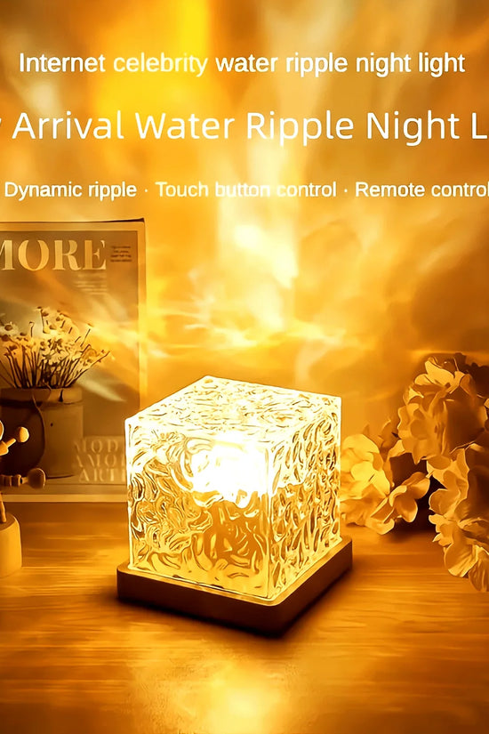 16-Color Ocean Wave Aurora Projector Lamp with Remote
