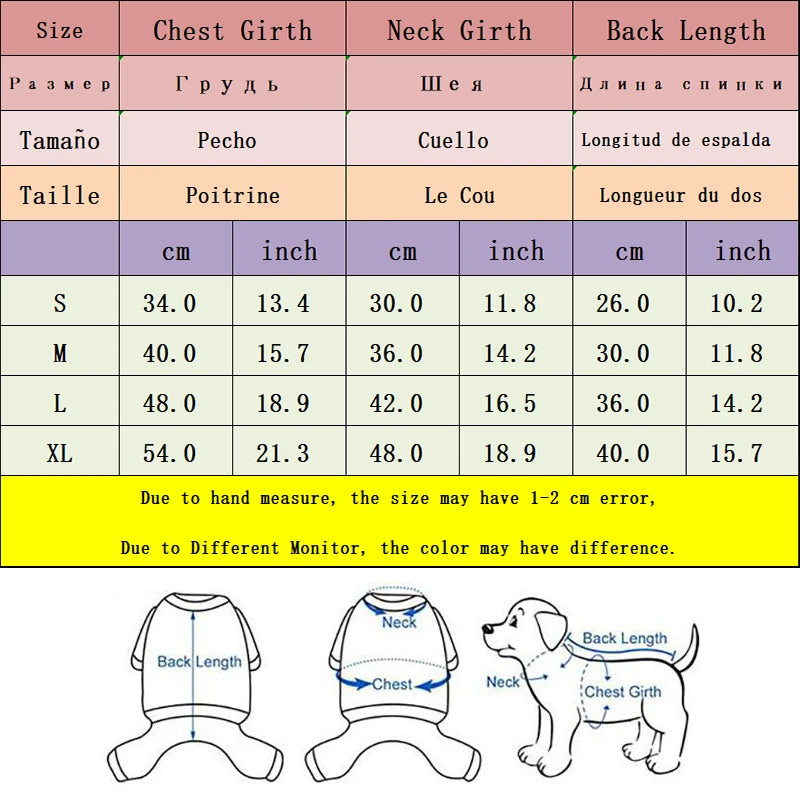 Warm Fleece Dog Jacket Vest With D-Ring | Pet Clothes For Small Dogs & Cats | French Bulldog Chihuahua Coat