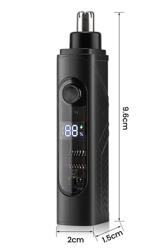 3-in-1 Rechargeable Nose Hair Trimmer with Facial Grooming Heads