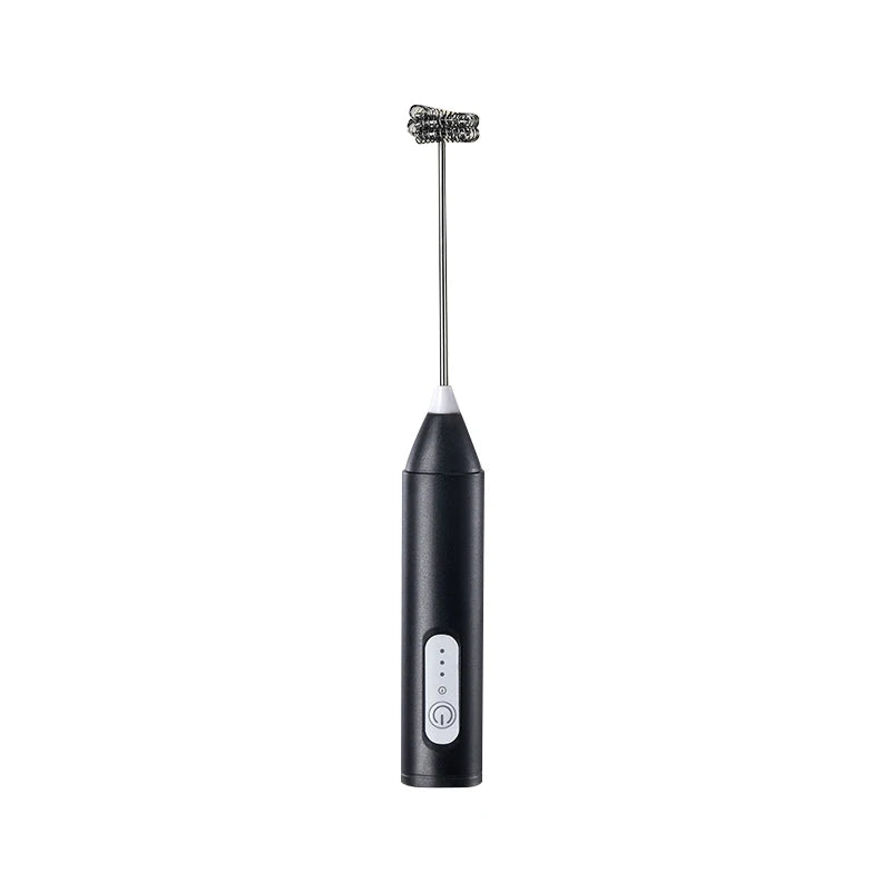 USB Rechargeable 3-Speed Handheld Milk Frother & Egg Beater