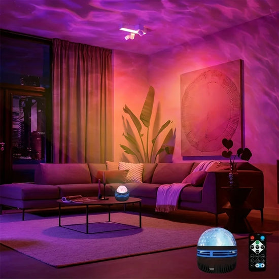 LED Starry Night Sky Aurora Galaxy Projector Light with Remote Control