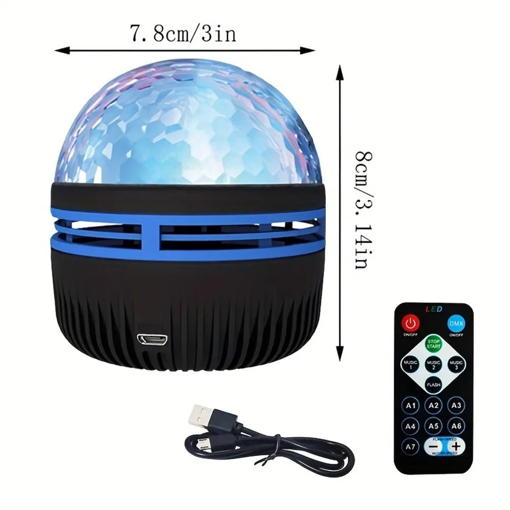 LED Starry Night Sky Aurora Galaxy Projector Light with Remote Control