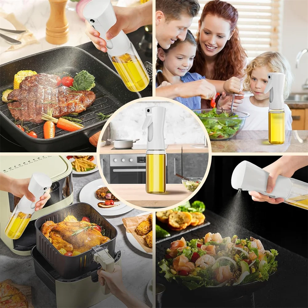 Reusable Olive Oil Sprayer Bottle for Cooking & Vinegar Mist