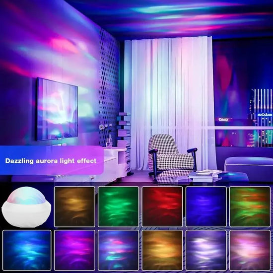 Northern Lights RGB Aurora Galaxy Projector Night Light with Remote Control