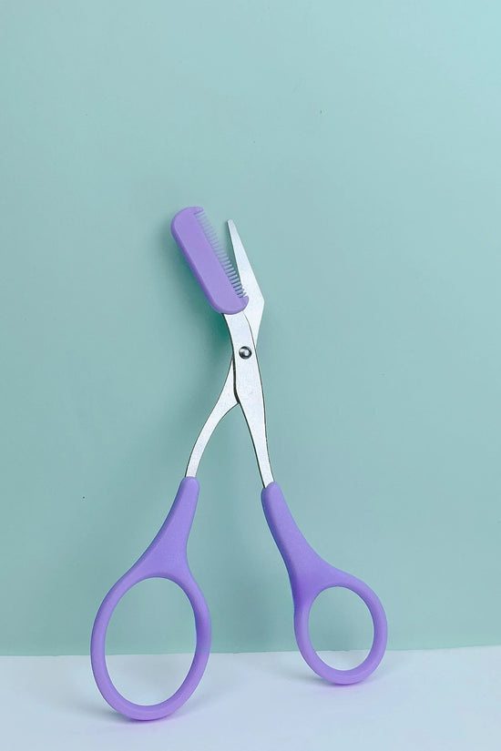 Stainless Steel Eyebrow Razor Scissor Trimmer for Beginners