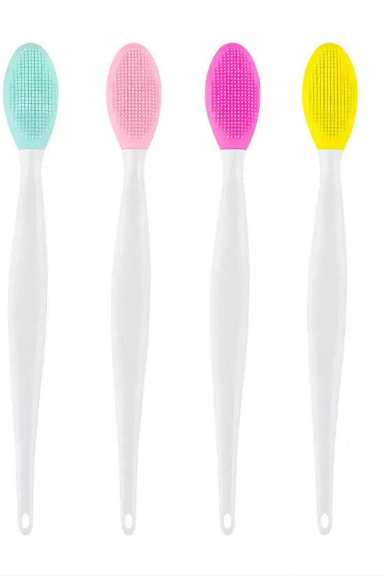 1PC/4PCS Silicone Facial Cleansing Brush for Face & Nose with Replacement Head