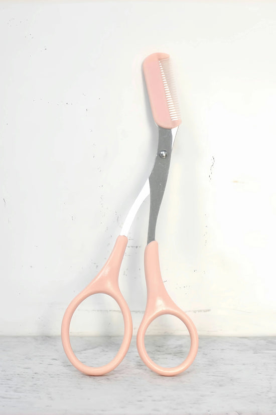 Stainless Steel Eyebrow Razor Scissor Trimmer for Beginners