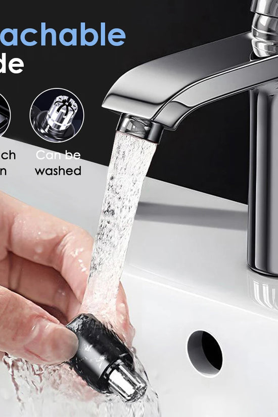 3-in-1 Rechargeable Nose Hair Trimmer with Facial Grooming Heads