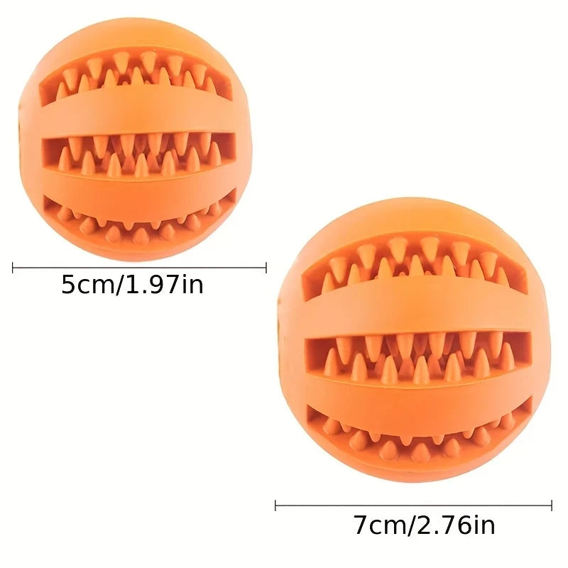 Interactive Dog Treat Feeder Chew Ball Toy