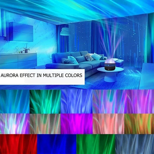 LED Starry Night Sky Aurora Galaxy Projector Light with Remote Control