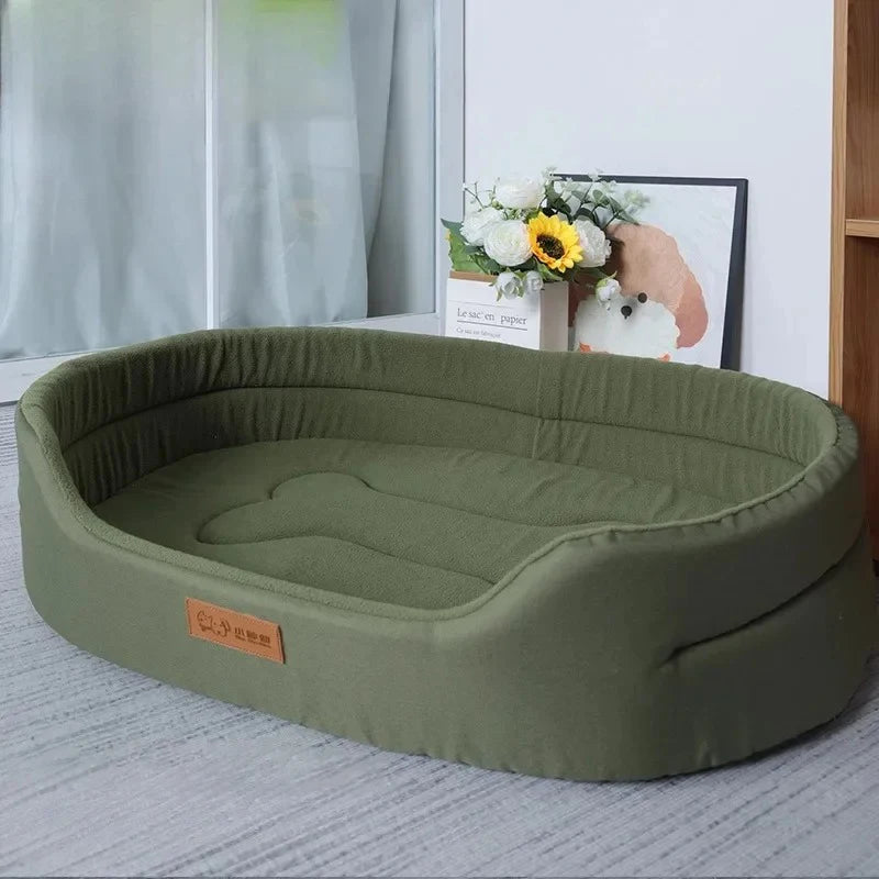 Fluffy Winter Dog Cushion Bed Sofa for Small Medium Large Dogs & Cats Soft Pet Mat Blanket