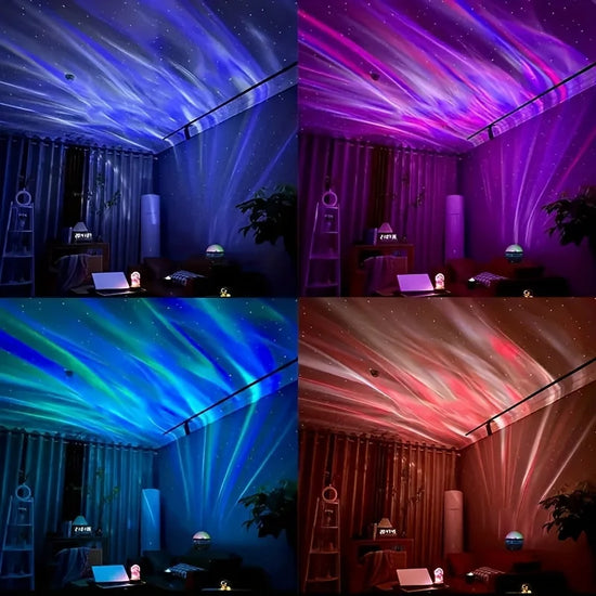 LED Northern Lights Star Projector with Remote