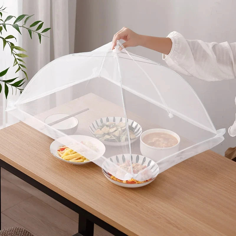 Foldable Washable Mesh Food Cover Tent for Table, Dish & Kitchen Insect Protection