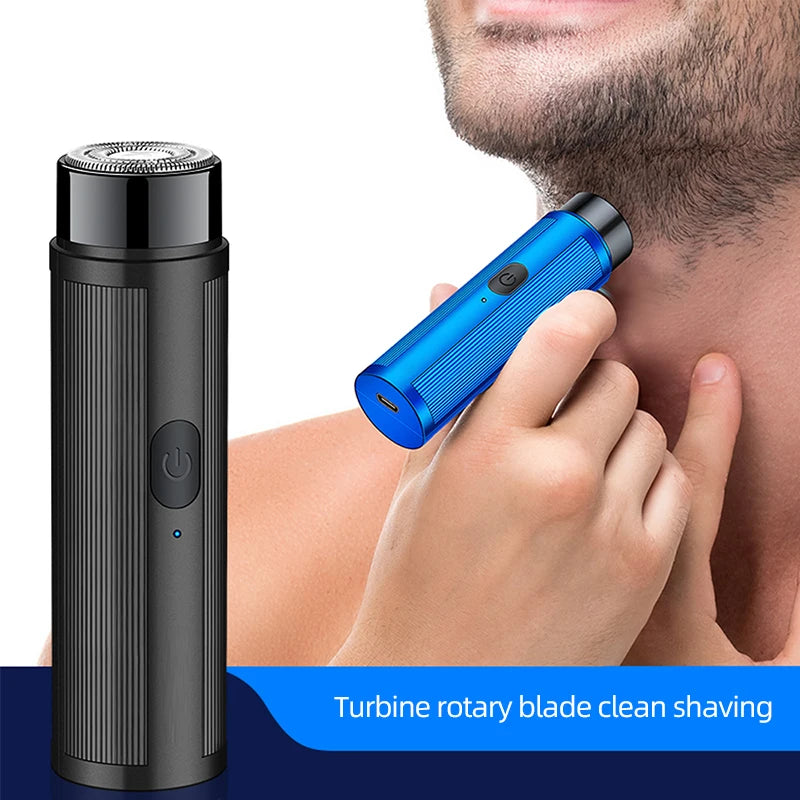 Mini Rechargeable Electric Shaver for Men & Women Travel Razor