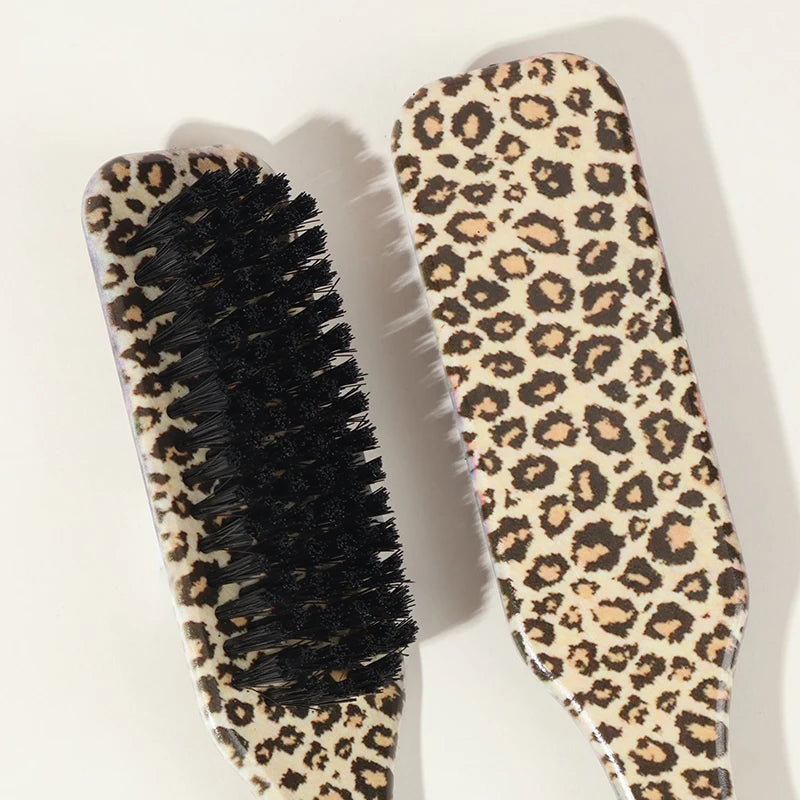 Slick Back Bristle Hair Brush for Ponytail, Bun & Flyaway Control