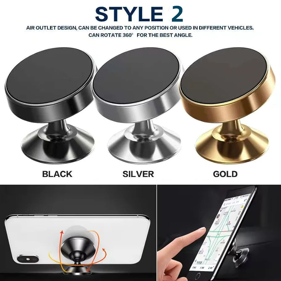 Universal Magnetic Car Phone Holder Mount for Dashboard