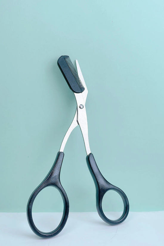 Stainless Steel Eyebrow Razor Scissor Trimmer for Beginners
