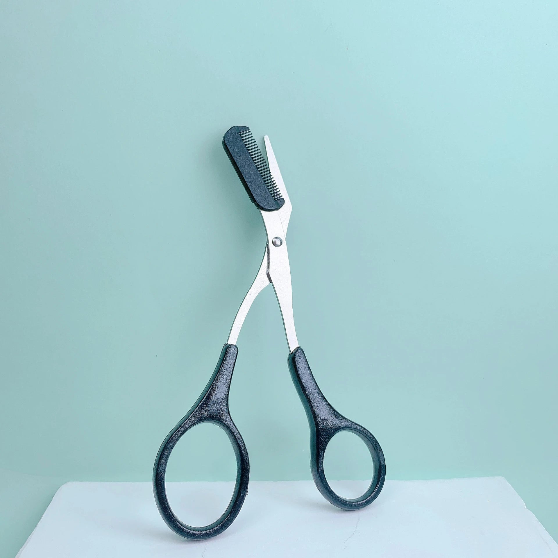 Stainless Steel Eyebrow Razor Scissor Trimmer for Beginners
