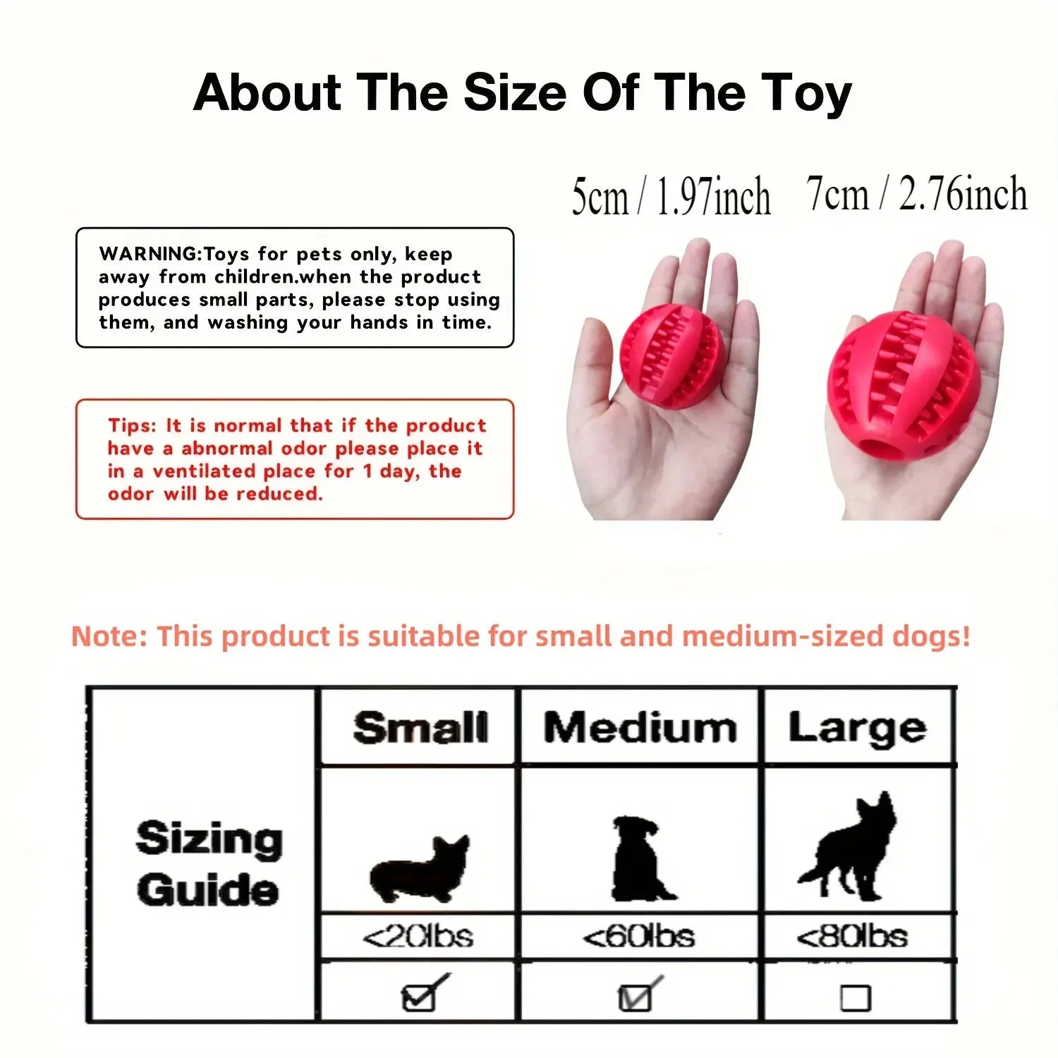 Interactive Dog Treat Feeder Chew Ball Toy