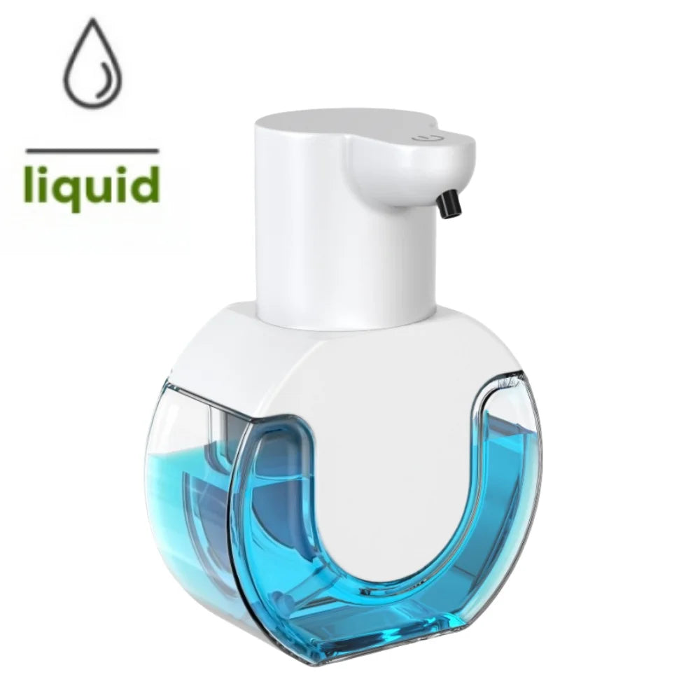 Automatic Liquid & Foam Soap Dispenser — Touchless Electric USB Rechargeable with Infrared Sensor | Hands-Free Soap Pump for Bathroom & Kitchen