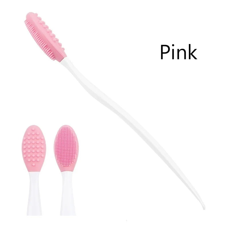 1PC/4PCS Silicone Facial Cleansing Brush for Face & Nose with Replacement Head