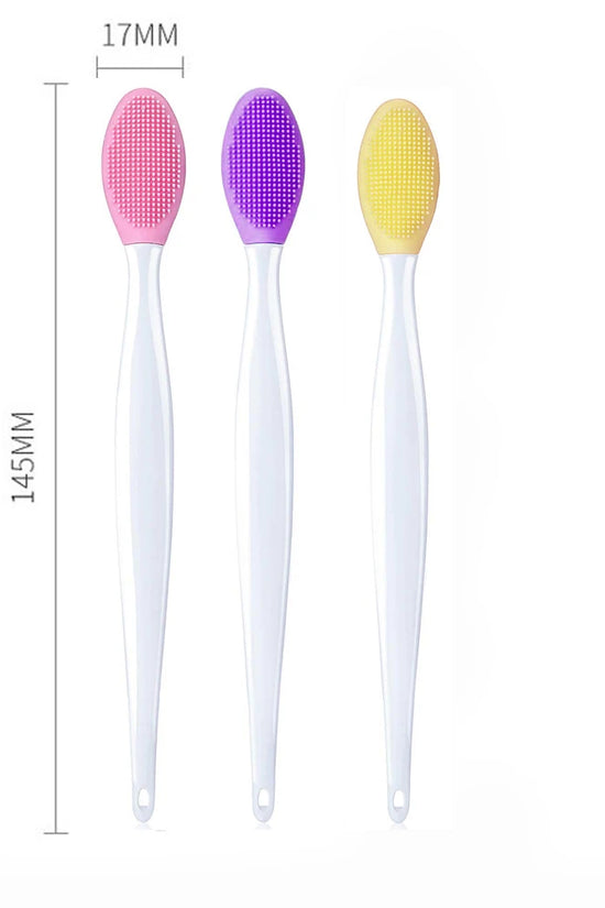 1PC/4PCS Silicone Facial Cleansing Brush for Face & Nose with Replacement Head