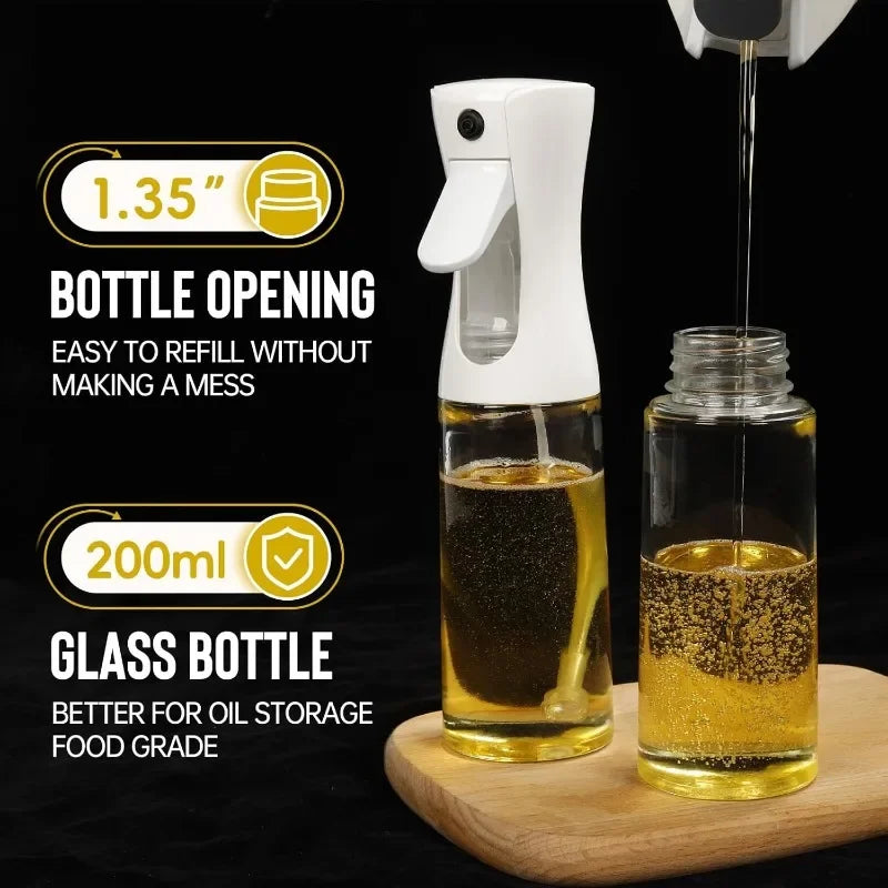 Reusable Olive Oil Sprayer Bottle for Cooking & Vinegar Mist