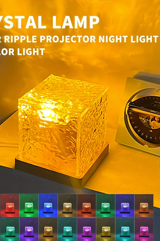 16-Color Ocean Wave Aurora Projector Lamp with Remote