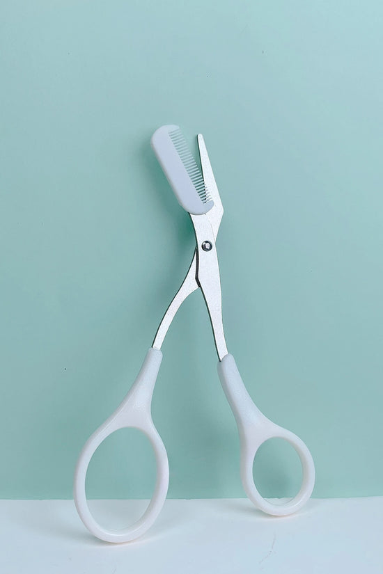 Stainless Steel Eyebrow Razor Scissor Trimmer for Beginners